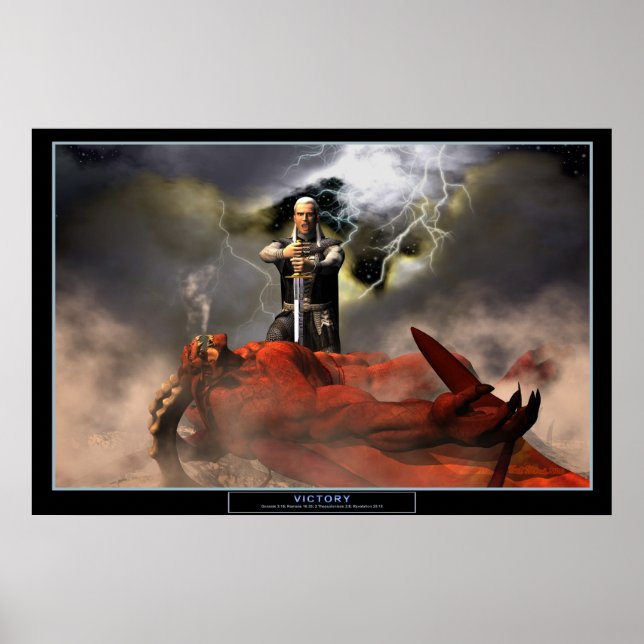 Poster Cristo o Victor (Frente)