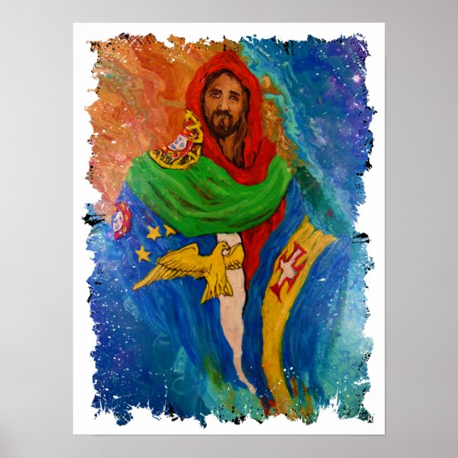 Poster Cristo para Portugal (Frente)