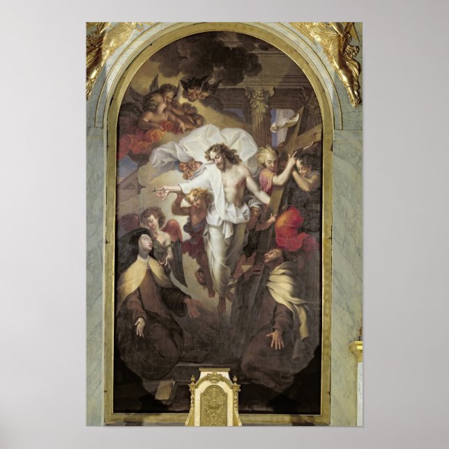 Póster Cristo ressuscitado (Frente)