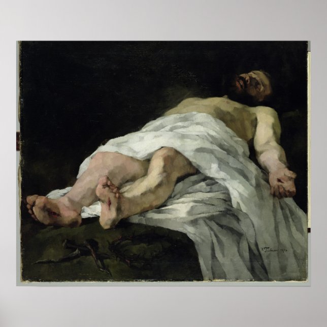 Póster Cristo tirada da Cruz, 1874 (Frente)