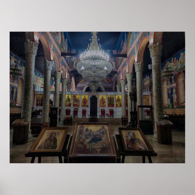 Poster Crkva Presveta Bogorodica Skopje (Frente)