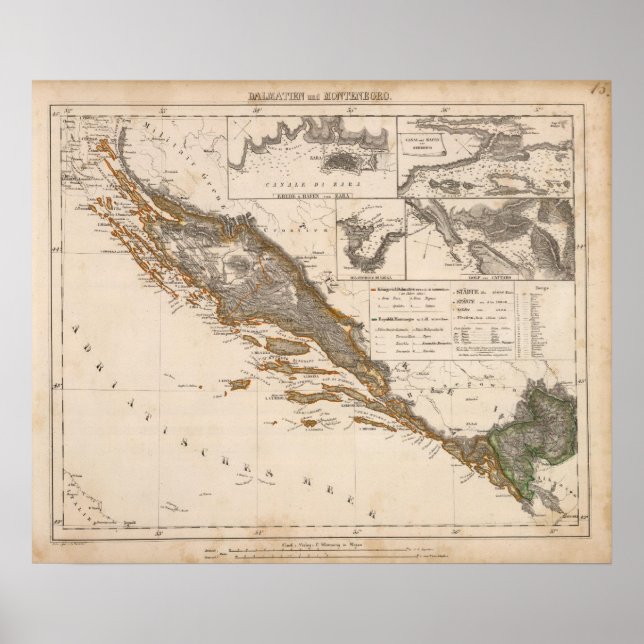 Póster Croácia (Frente)