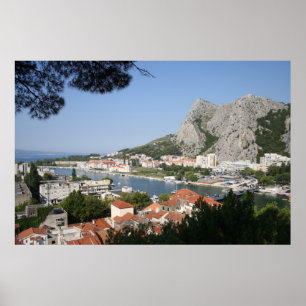 Poster Croácia - Omis