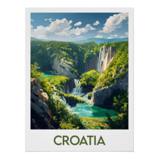 Póster Croatia Poster