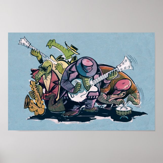 Póster Croc Rock (Frente)