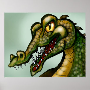 Póster Crocodilo