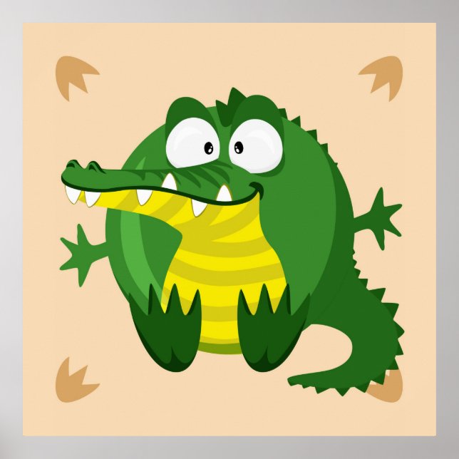Póster Crocodilo (Frente)