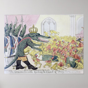 Póster Crocodilo Corso