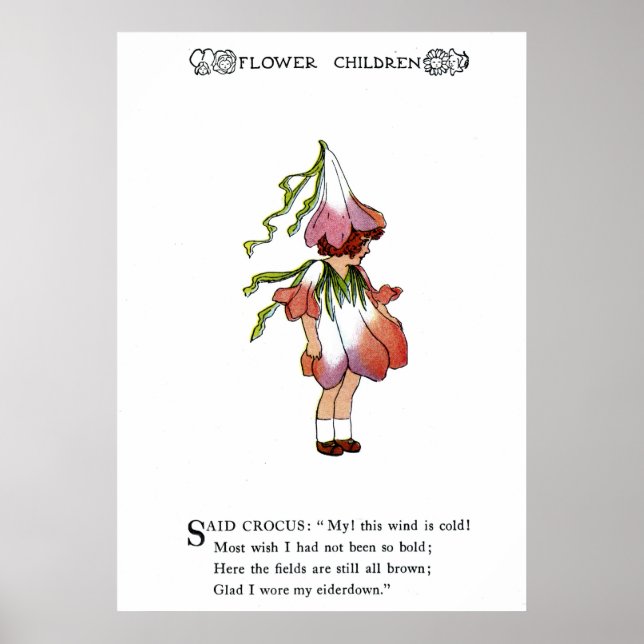Póster Crocus (Frente)