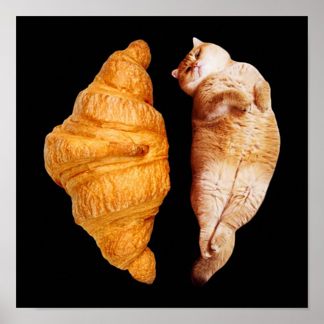 Poster Croissant (Frente)