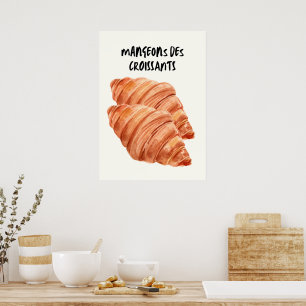 Poster Croissants
