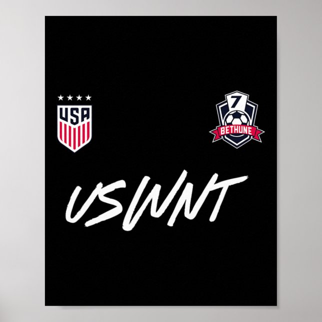 Poster Croix Bethune 20 Azul-Marinho Uswnt Licenciado Ofi (Frente)