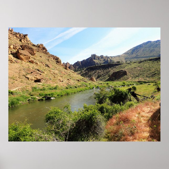 Poster Croked River (Oregon) (Frente)