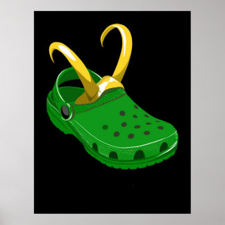 Poster Croki Crocs X Loki