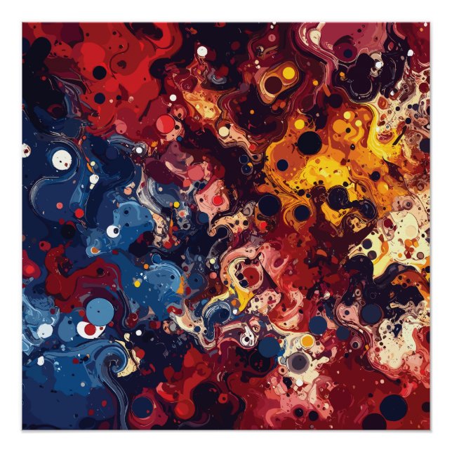 Póster Crônicas cósmicas (Frente)