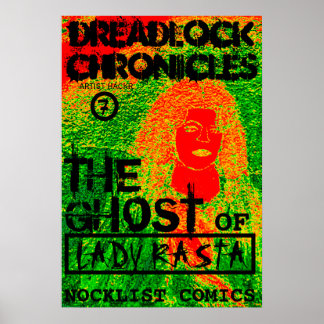 POSTER CRÔNICAS DE DREADLOCK O FANTASMA DA SENHORA RASTA