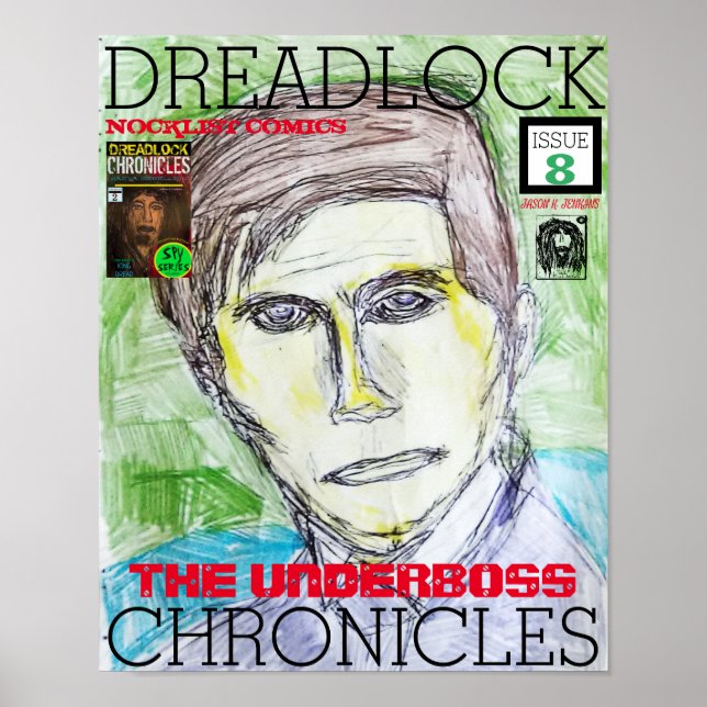 POSTER CRÔNICAS DO DREADLOCK - O SUBCHEFE (Frente)