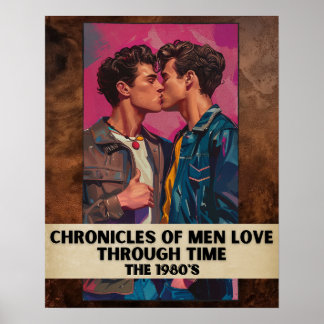 Poster Crônicas dos homens amam pelo tempo, a década de 1