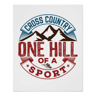 Póster Cross Country One Hill of a Sport