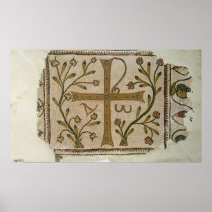 Poster Cross of Sbeitla, from Basilica of Henchir Ali