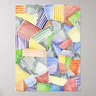 Poster Crosshatch Quilt I