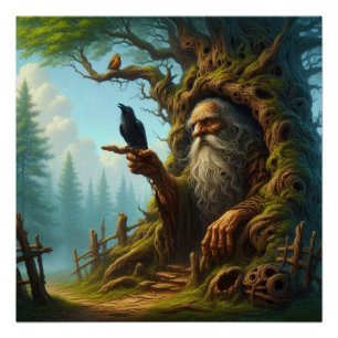 Póster Crow Guardian
