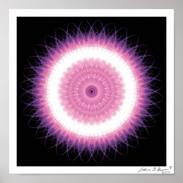 Póster Crown Chakra (Frente)