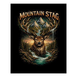 Póster Crown of the Mountain Stag