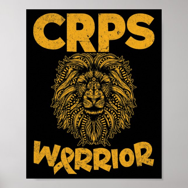 Poster Crps Sensibilização Complexo Síndrome de Dor Regio (Frente)