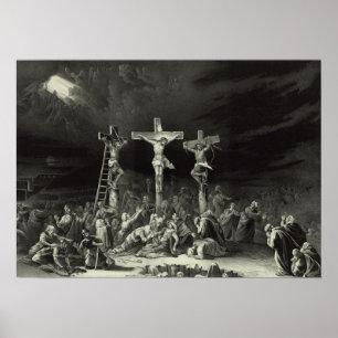 Poster Crucificação - 1849