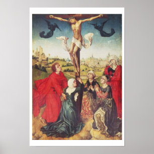 Póster Crucificação, c.1510 (óleo no painel)