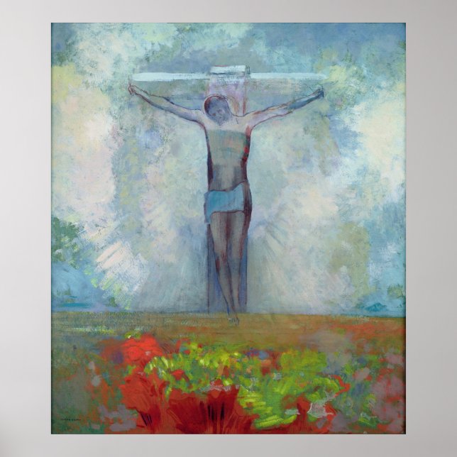 Póster Crucificação, c.1910 (Frente)