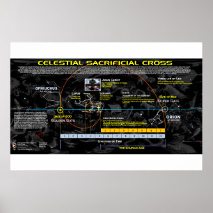 Poster Crucificação Celestial - A Cruz Dupla 2