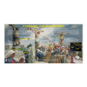 Póster Crucificação Cósmica
