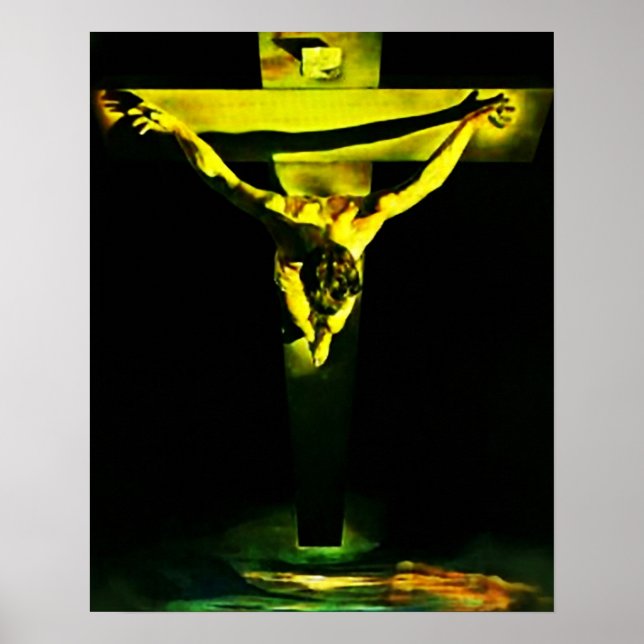 Póster Crucificação de Jesus Cristo 01 (Frente)