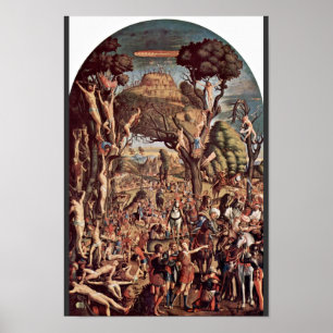 Poster Crucificação dos dez mil no Monte Ararat
