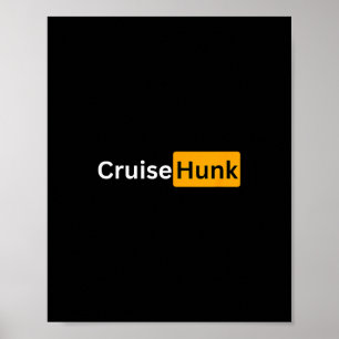 Poster Cruise Hunk - Presentes de Boa Viagem para Cruzeir