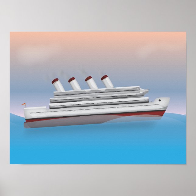 Póster Cruise Liner (Frente)