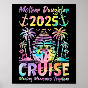 Poster Cruise Madri Trip 2025 Filha Da Mãe Engraçada