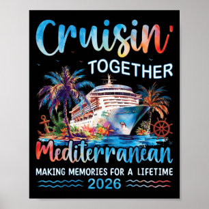 Poster Cruise Mediterrânica 2026 Férias Familiares Cruisi