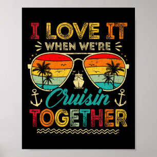 Poster Cruise Squad 2025 Family Group Matching Summer Vac