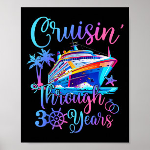 Poster Cruisin Através de 30 Anos 30º Aniversário de Casa
