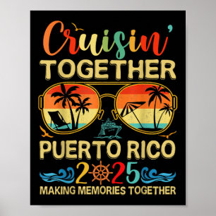 Poster Cruisin Juntos Porto Rico 2025 Matching Group V