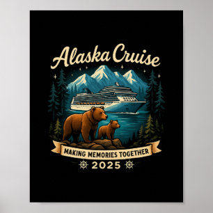 Poster Cruisin Together Alasca 2025 Família Amiga Alasca