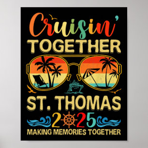 Poster Cruisin Together St.thomas 2025 Grupo de Férias Co