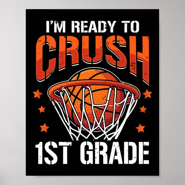 Poster Crush 1rua de basquete de volta às crianças de men (Frente)