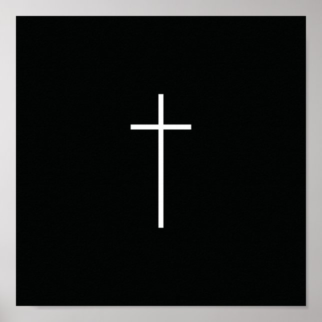 Poster Cruz branca (Frente)