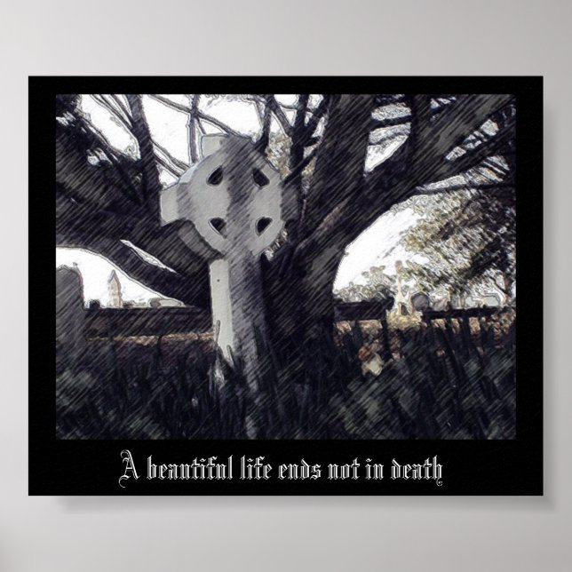 Póster Cruz Celta (Frente)