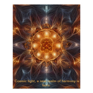 Póster Cruz Celta de Energia Cósmica