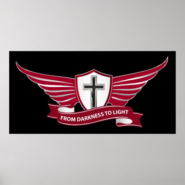 Poster Cruz cristã (Frente)